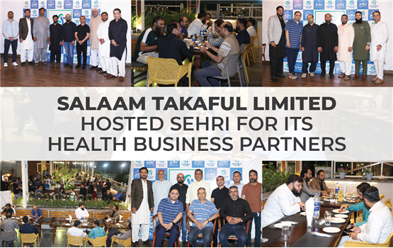 Salaam Takaful Limited hosted a Sehri for its Health Business Partners 